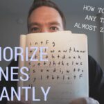 How to Learn a Script Fast