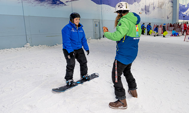 Learn to Snowboard Uk